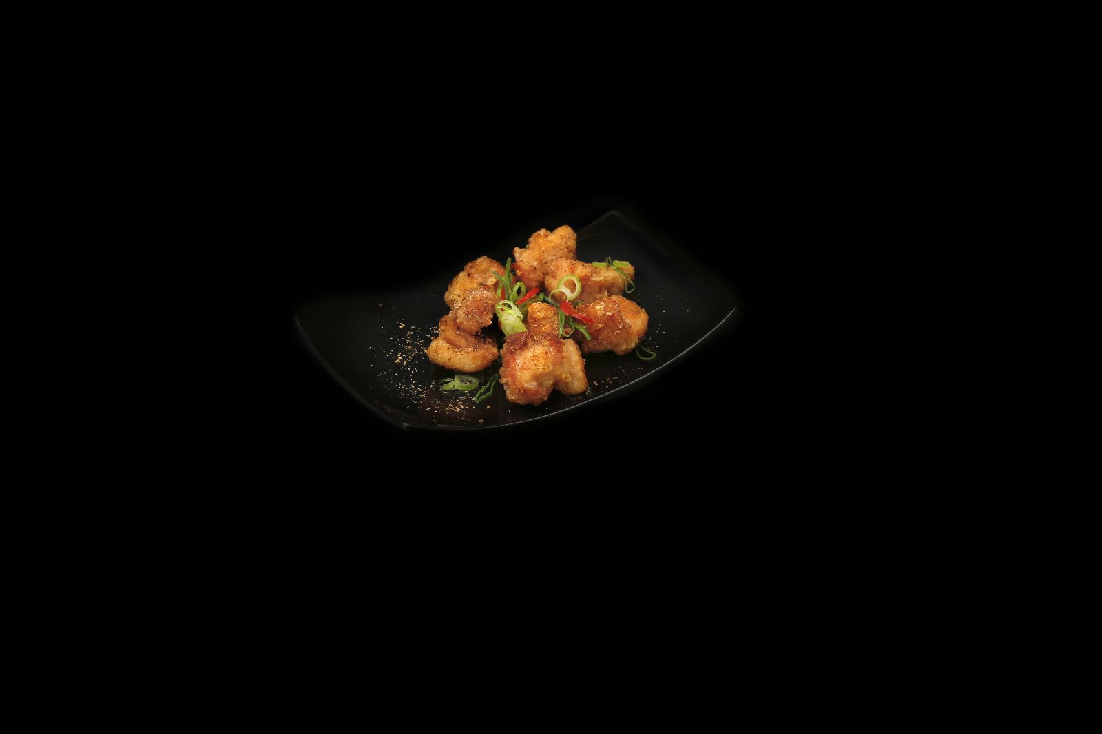 90. Salt and pepper chicken